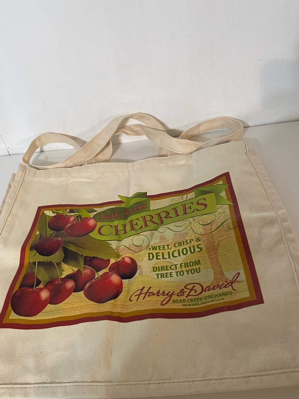 Harry & David Cotton Tote